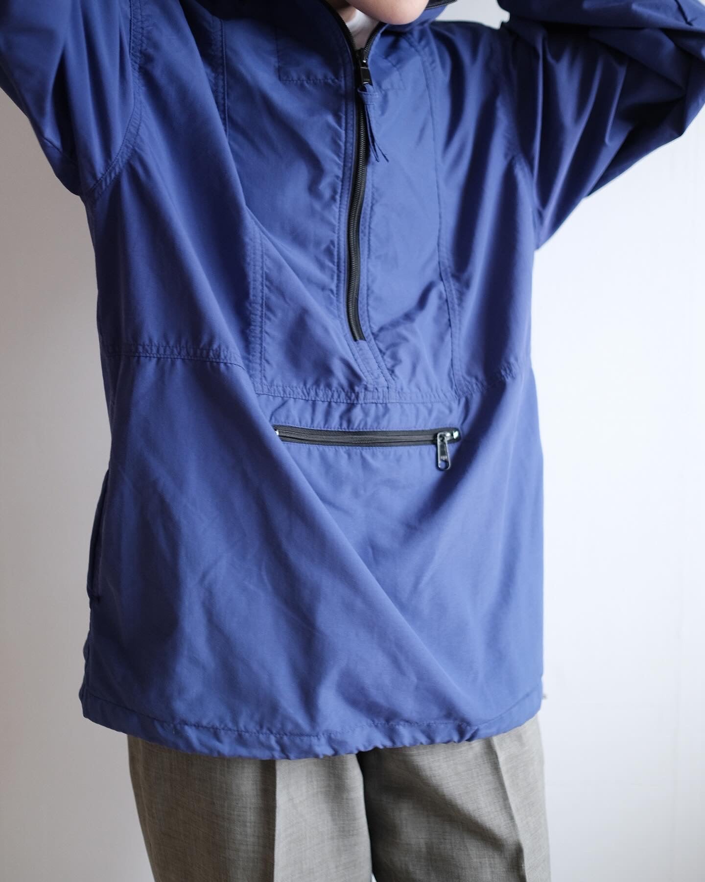 【US-KIDS-XL/残り１点】【TOD】90s L.L.BEAN Stoaway Nylon Anorak