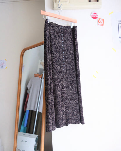 【TOD LADIESWEAR ARCHIVES】90s Flower Print Skirt