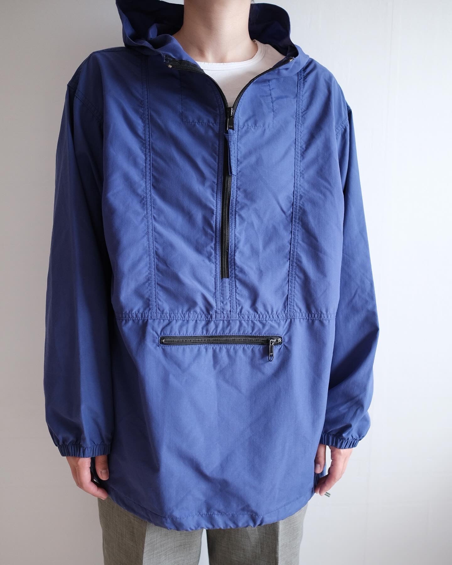 【US-KIDS-XL/残り１点】【TOD】90s L.L.BEAN Stoaway Nylon Anorak