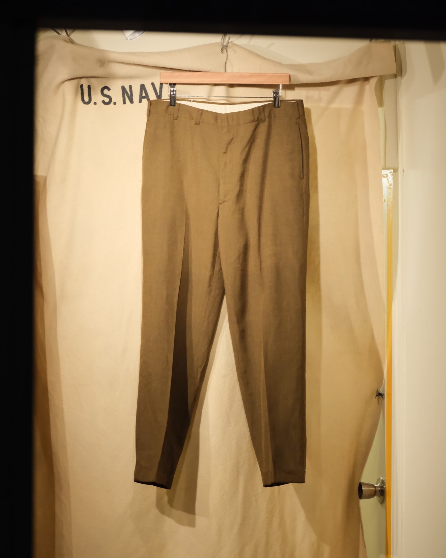 【 TOD 】【 W35 】FARAH, WOOL TROUSERS, MADE IN USA