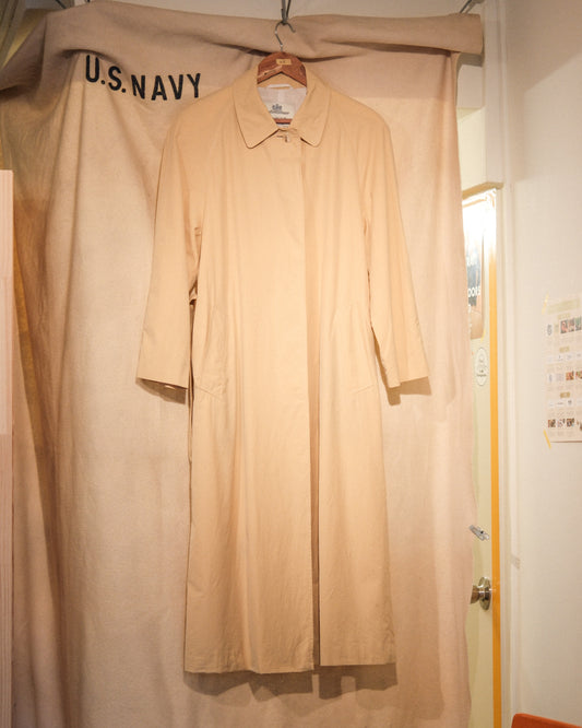 【WOMENS-M/残り１点】【TOD】90s Aquascutum Long Raglan Coat