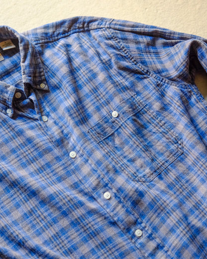 【M/残り1点】【TOD ONLINE】90S ST JOHN'S BAY BD SHIRT CHECK