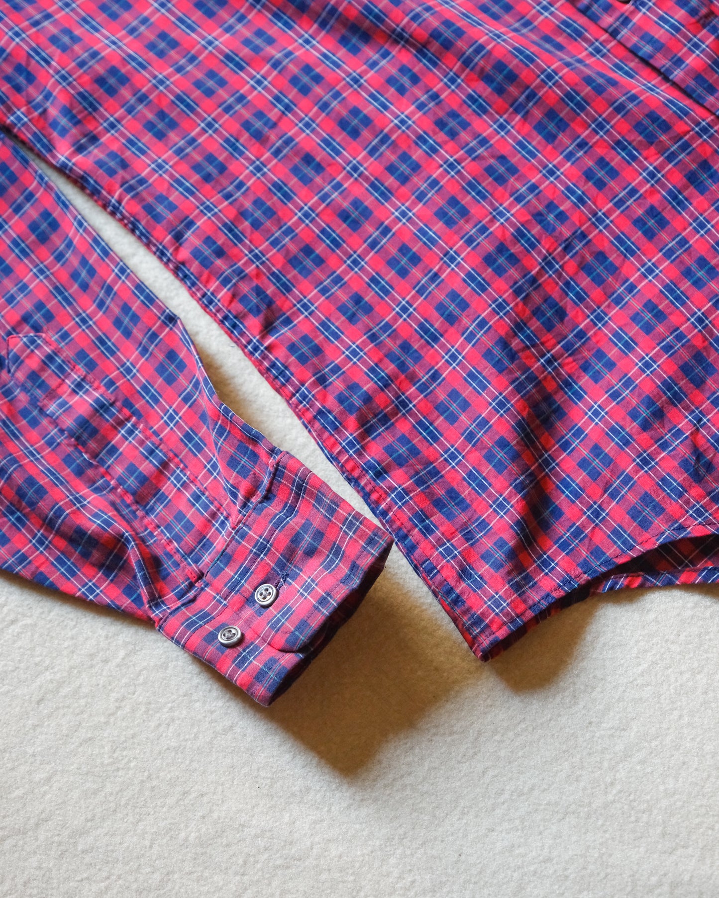 【S/残り1点】【TOD ONLINE】90S  ARROW DOVER BD SHIRT CHECK