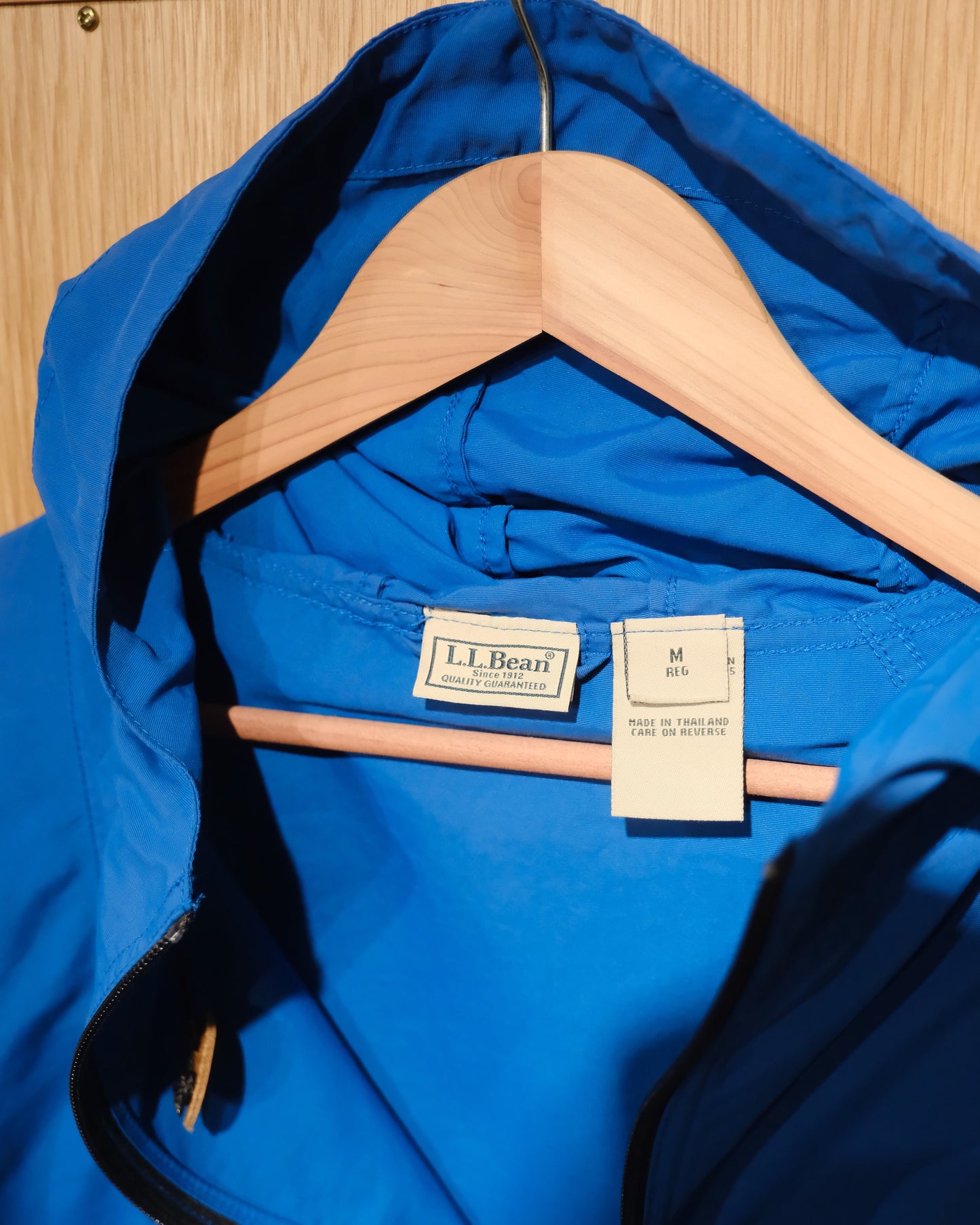 【TOD】【 MENS M】00S LL BEAN / NYLON ANORAK / BLUE