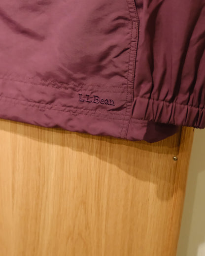 【TOD】【 WOMENS L】00S LL BEAN / NYLON ANORAK / PURPLE