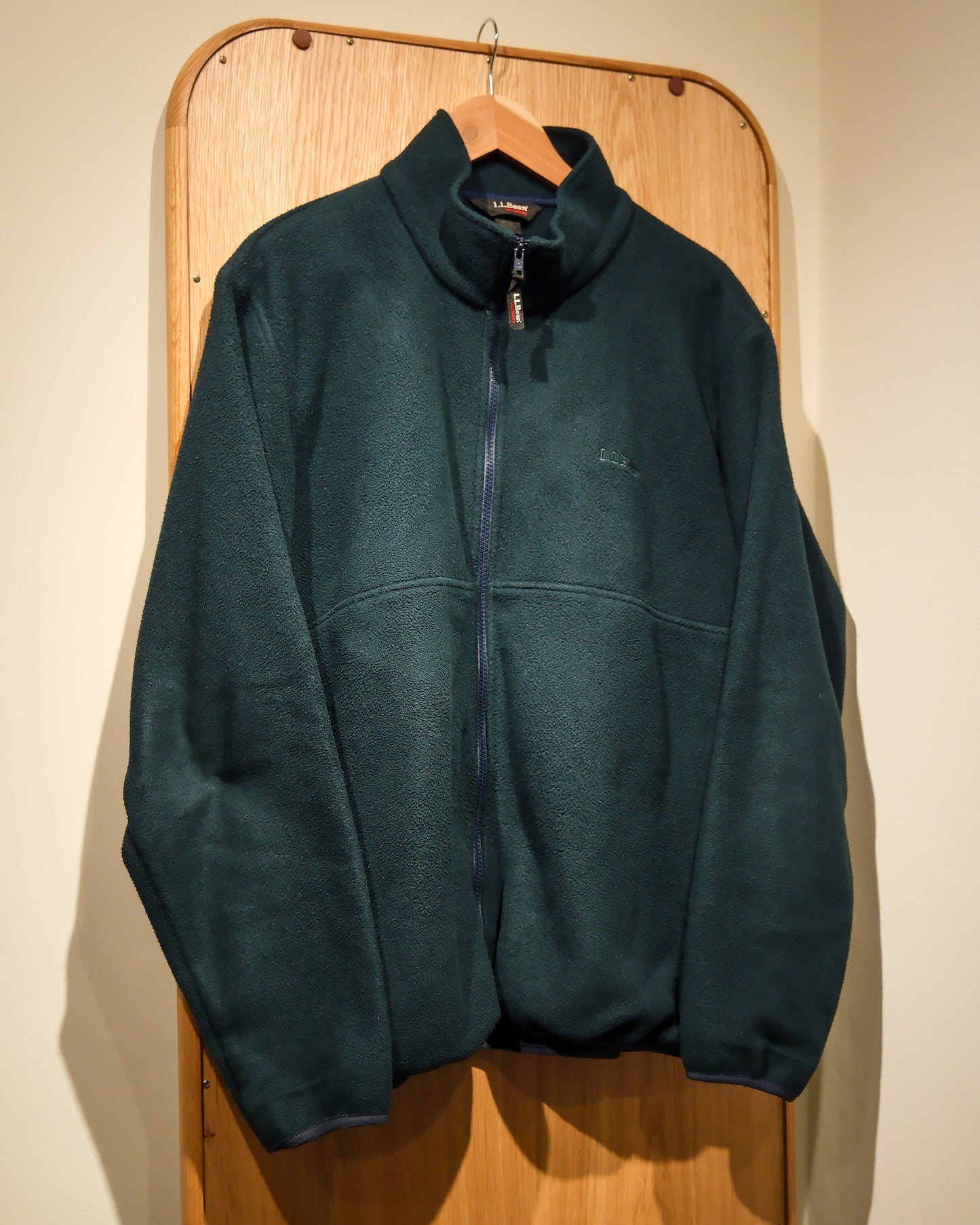 【TOD】【MENS US-L】90s LLBEAN, FLEECE JACKET, GREEN