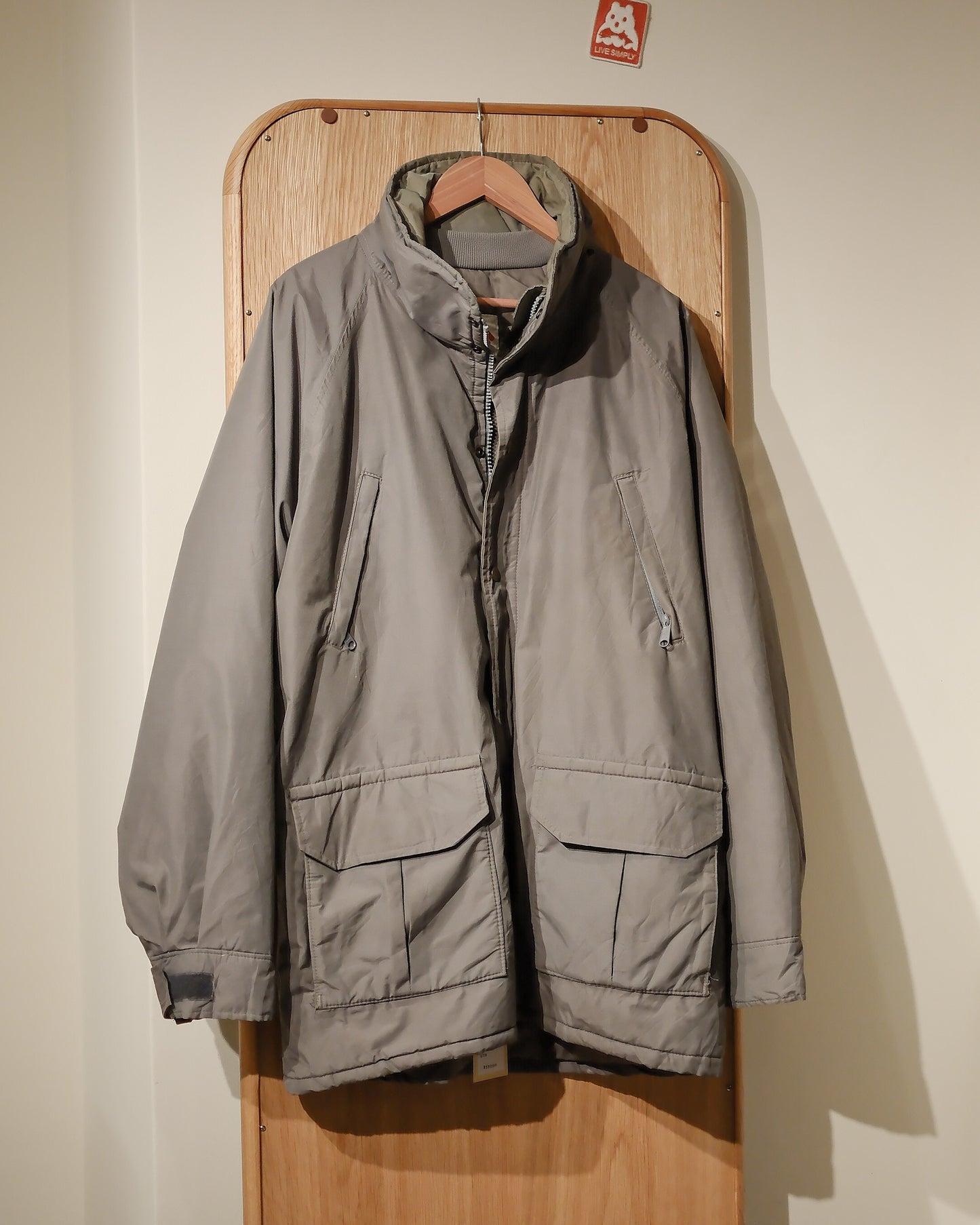 【TOD】【 MENS XL】80S COLUMBIA GORE-TEX PARKA, GREY