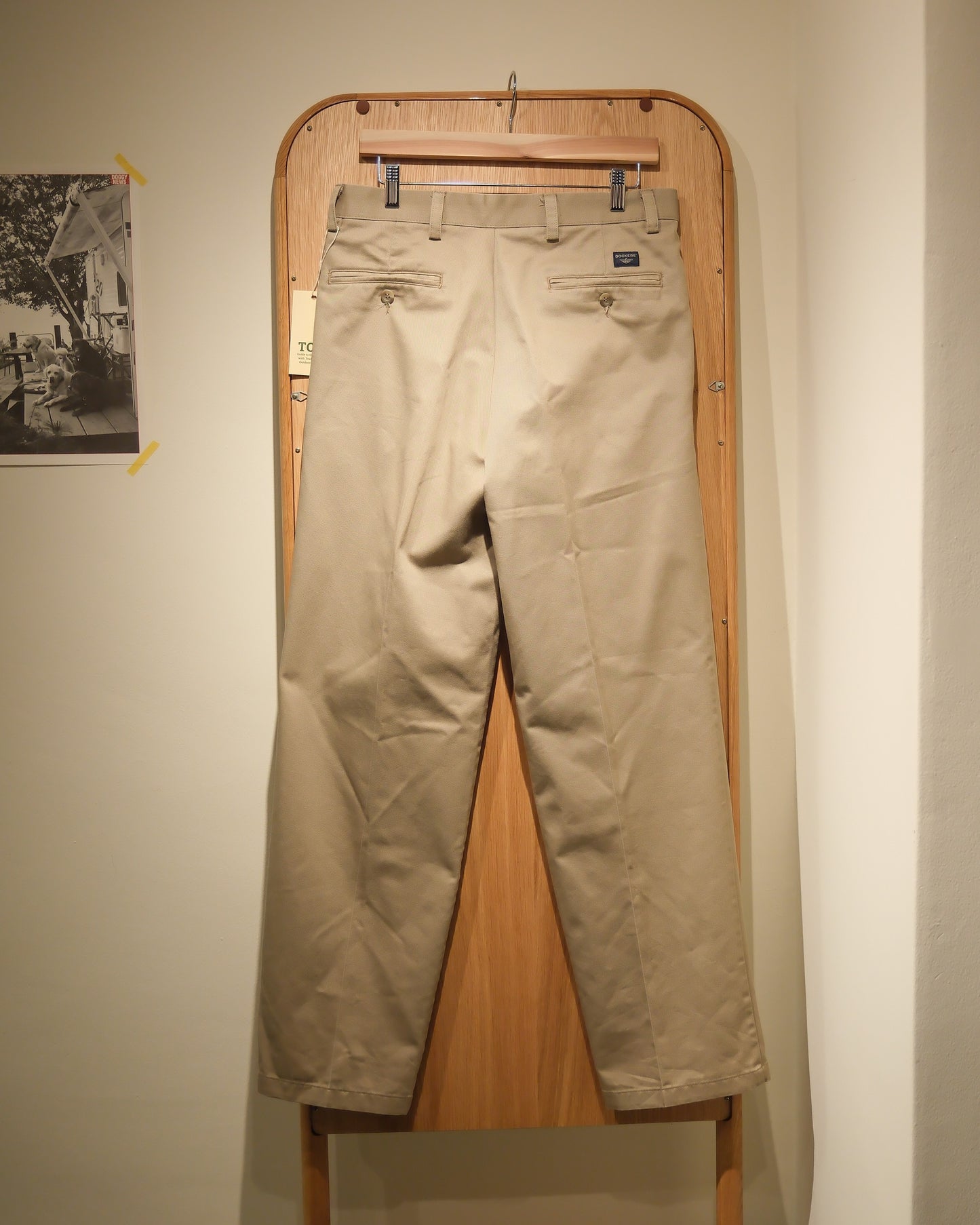 【 TOD 】【MENS W31 ＆ W32】90s DOCKERS 2 TACK CHINO TROUSERS