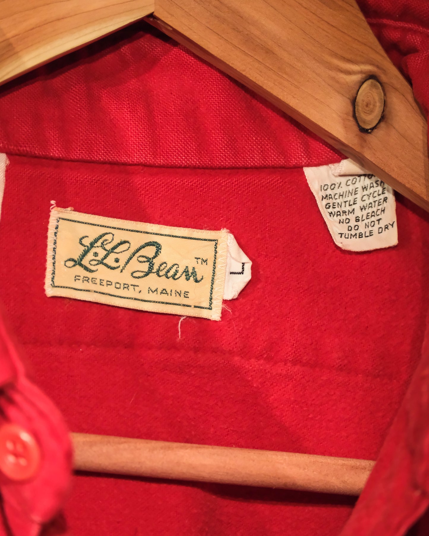 【TOD】【MENS L】60S LL BEAN CHAMOIS SHIRT