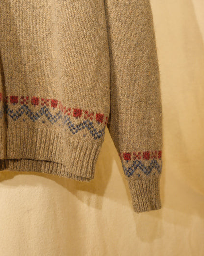 【TOD】【MENS M】00S LL BEAN, NORDIC SWEATERS