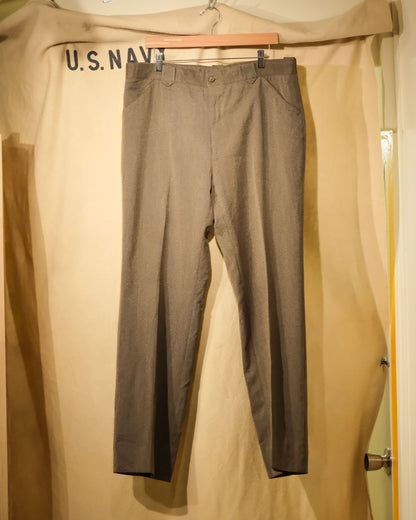 【 TOD 】【 W38 】POLO, WOOL TROUSERS, BROWN