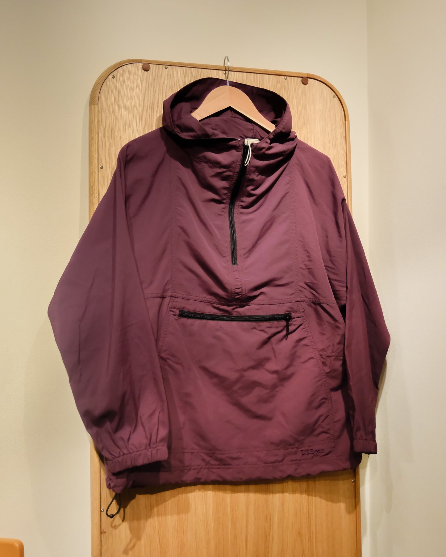 【TOD】【 WOMENS L】00S LL BEAN / NYLON ANORAK / PURPLE