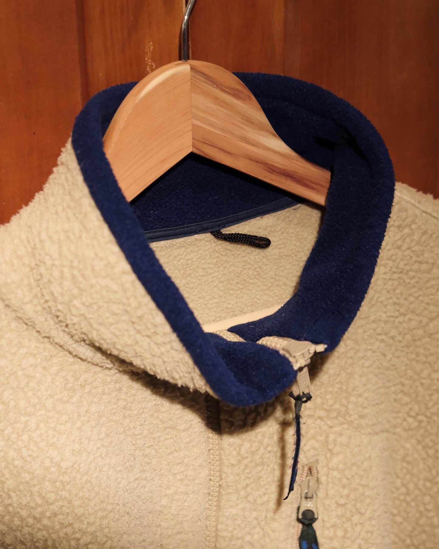 【 TOD 】【 MENS M相当】90s LLBEAN FLEECE JACKET , BEIGE