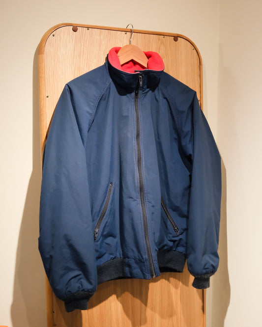 【 TOD 】【 MENS-S 】80S LL BEAN WARM-UP SEASON JACKET, NAVY