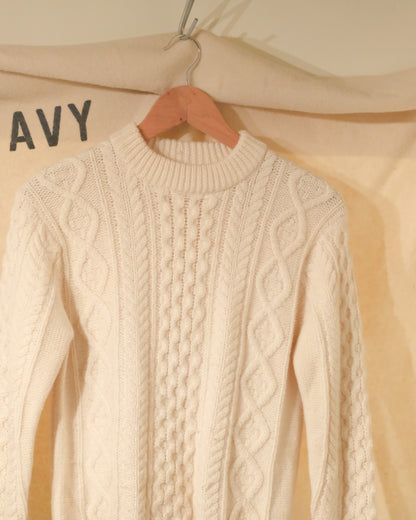 【TOD】【 WOMENS 】VINTAGE ALAN SWEATER CREW NECK