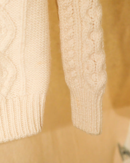 【TOD】【 WOMENS 】VINTAGE ALAN SWEATER CREW NECK