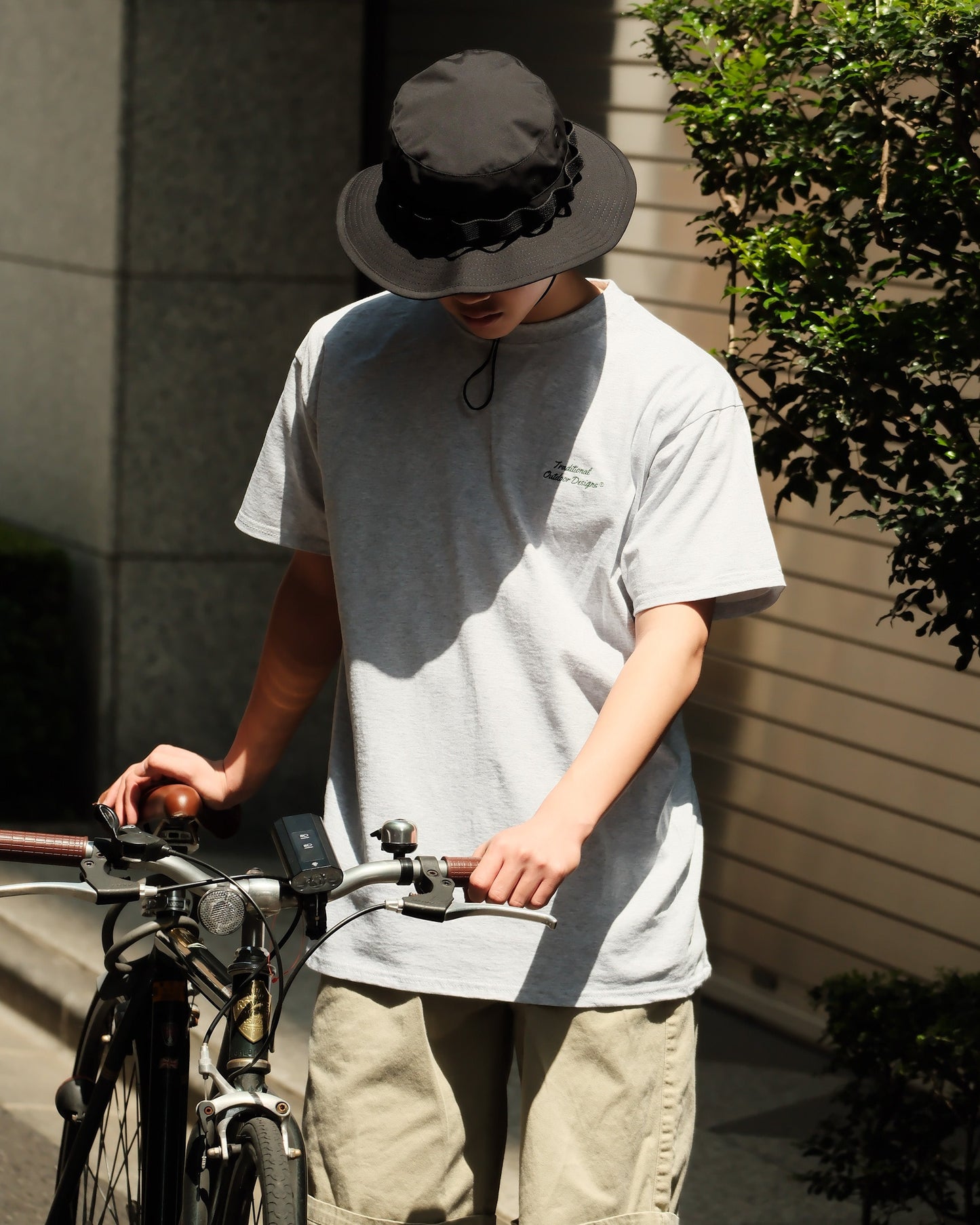 【TOD ORIGINAL】 T.O.D. Athletic Tee With Fruit of The Loom , Grey