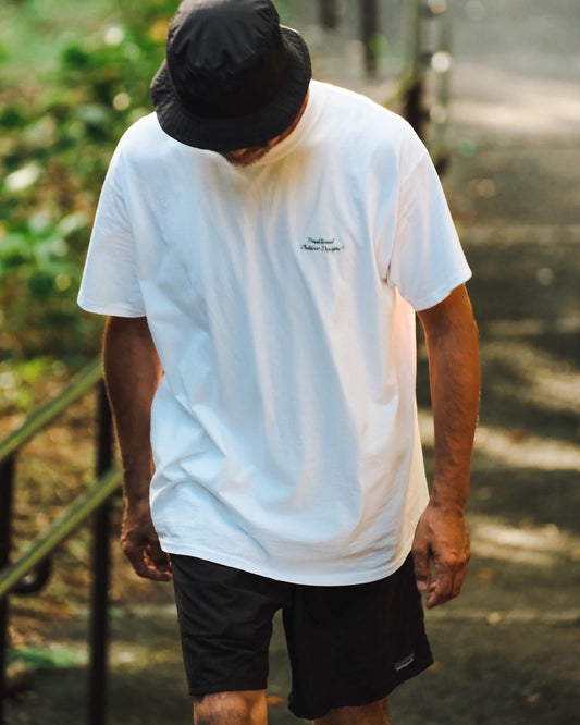 【 TOD ORIGINAL 】T.O.D. Athletic Tee With Fruit of The Loom , White