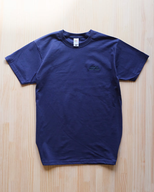 【 TOD ORIGINAL 】 T.O.D. Athletic Tee With Fruit of The Loom Navy