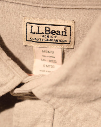 【 TOD ONLINE 】【 US L 】00S LL BEAN CHAMOIS  SHIRT, L