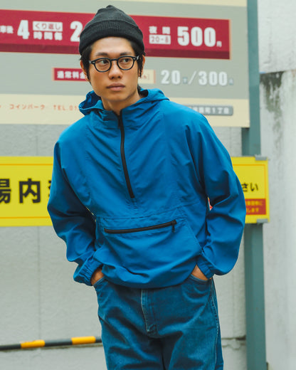 【TOD】【 MENS M】00S LL BEAN / NYLON ANORAK / BLUE