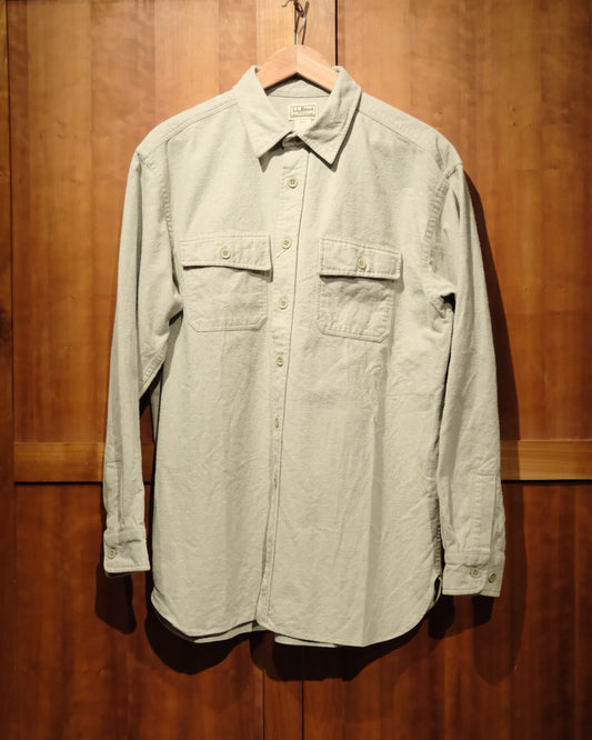 【 TOD ONLINE 】【 US L 】00S LL BEAN CHAMOIS  SHIRT, L