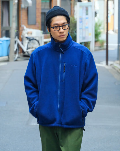 【TOD】【MENS US-L】90s LLBEAN FLEECE JACKET, NAVY