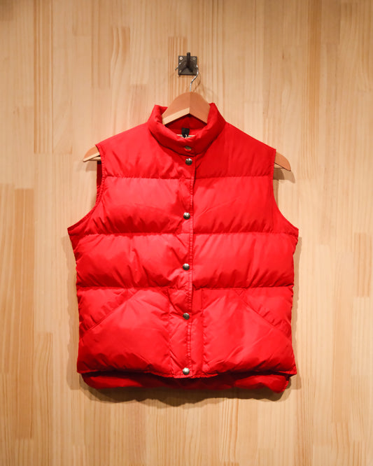 【 TOD ONLINE 】80s LL BEAN DOWN VEST / WS M SIZE