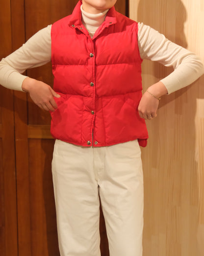 【 TOD ONLINE 】80s LL BEAN DOWN VEST / WS M SIZE