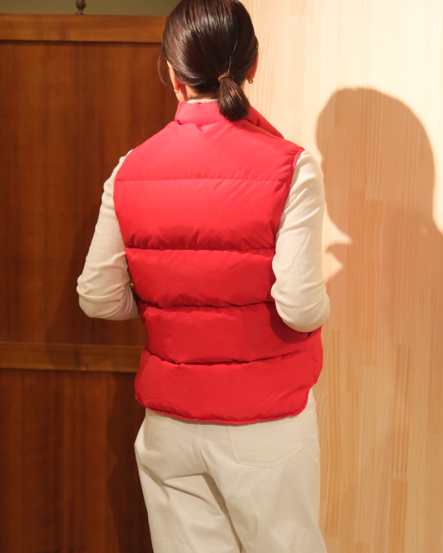 【 TOD ONLINE 】80s LL BEAN DOWN VEST / WS M SIZE