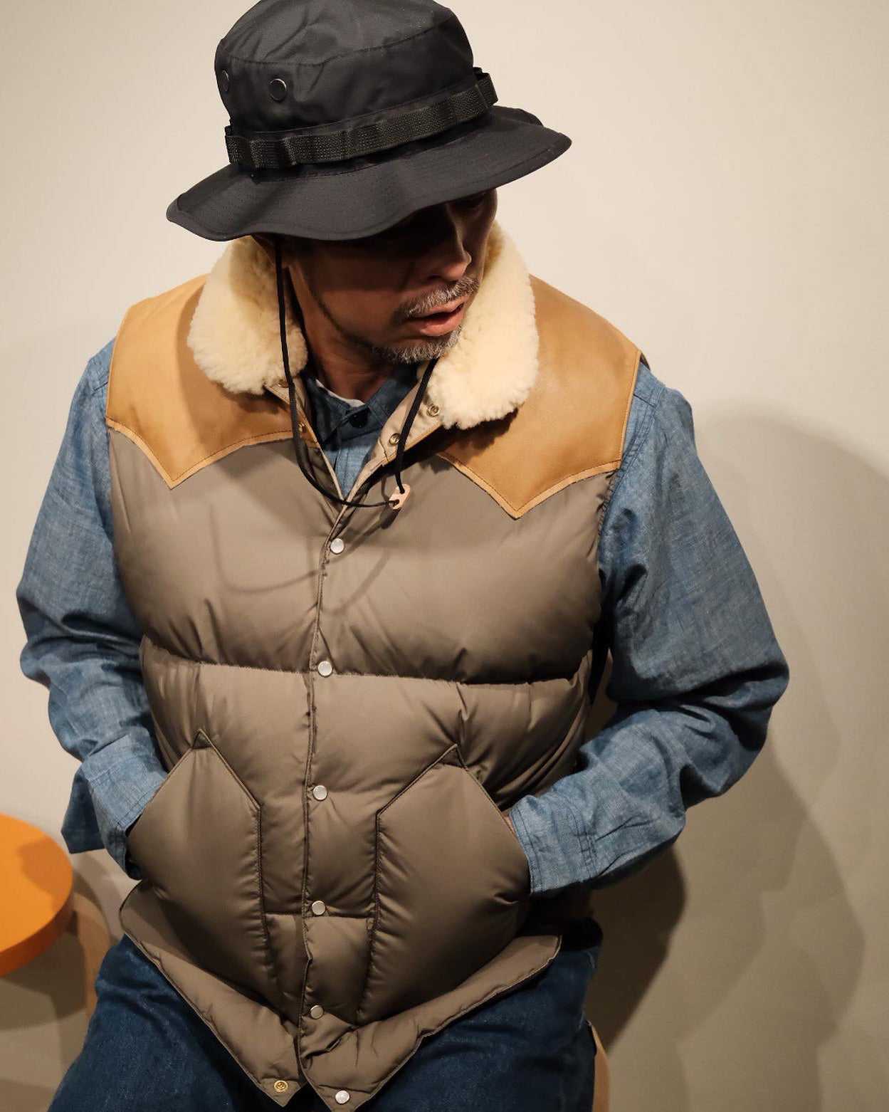 【 TOD 23SS NEW STOCK 】00S US ARMED FORCES JUGLE HAT