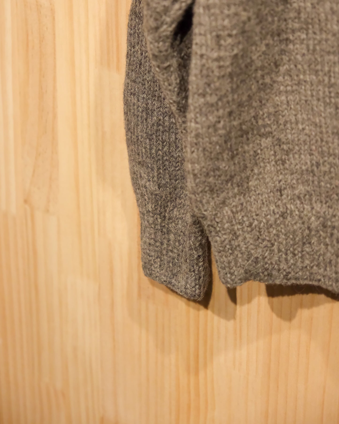 【 TOD ONLINE 】90s WS ALPACA MOCK NECK SWEATER